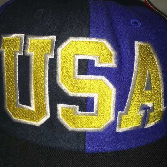 THE HUNDREDS RARE SAMPLE HAT NWT CAP MENS BLUE BLACK YELLOW SNAPBACK 1 OF A KIND - Picture 6 of 6